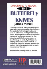 2 DVD SET Shaolin Kung Fu Weapons Staff Long Pole Butterfly Knives James McNeil